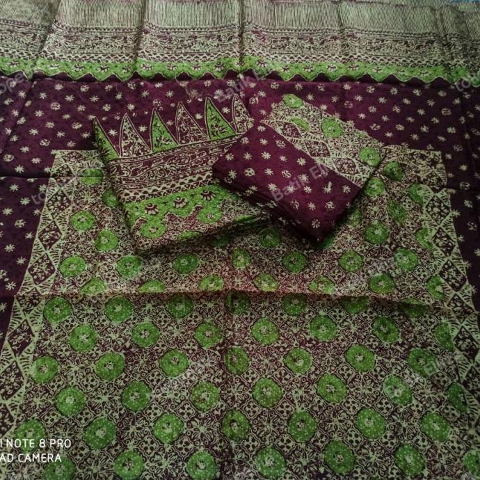 kain batik sarimbit bahan semi sutera
