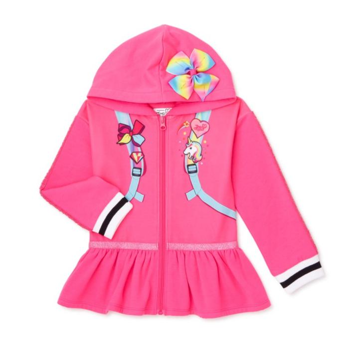 Jojo Siwa Sequin Costume Hoodie with 3D Bow and Backpack