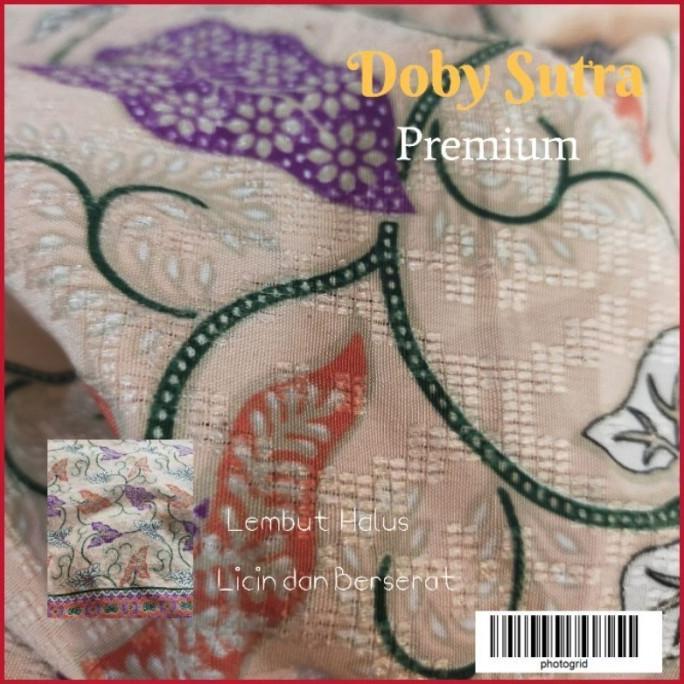 Bahan Dolby Silk Halus Kain Batik Sutra Kualitas