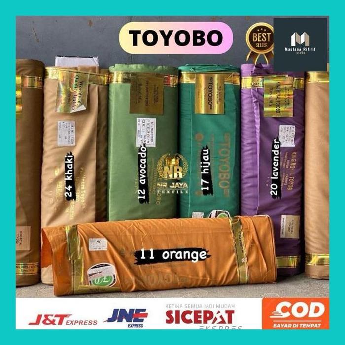 MAULA** KAIN METERAN TOYOBO SUPER PREMIUM TOJIRO