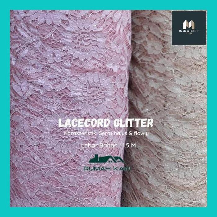 MAULA** LACECORD GLITTER PART 2/BROKAT GLITTER/GLITTER