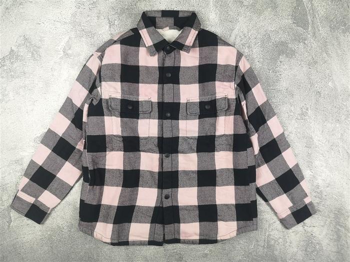 Kemeja Winter Anak UNIQLO Kids Flannel Pile Lined Shirt Jacket