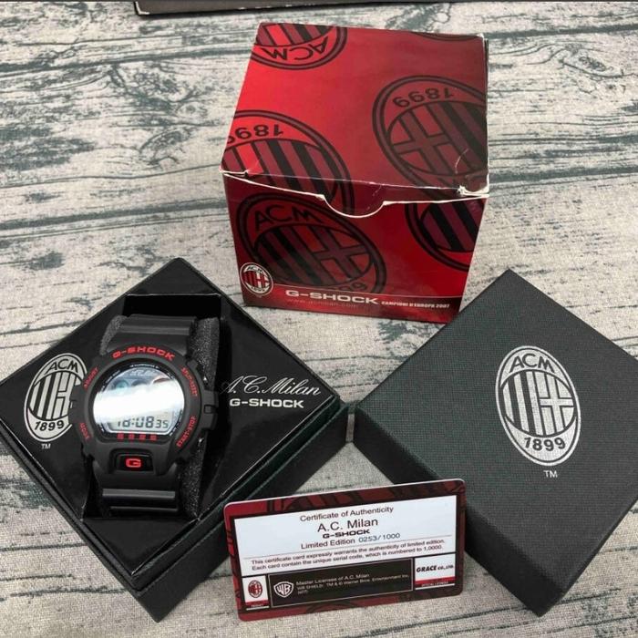 CASIO G-SHOCK DW-6900FS COLLAB AC MILAN