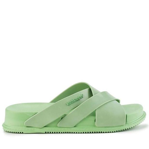BEST PRODUK HUSH PUPPIES SANDAL WANITA PEYTON SLIP ON IN GREEN