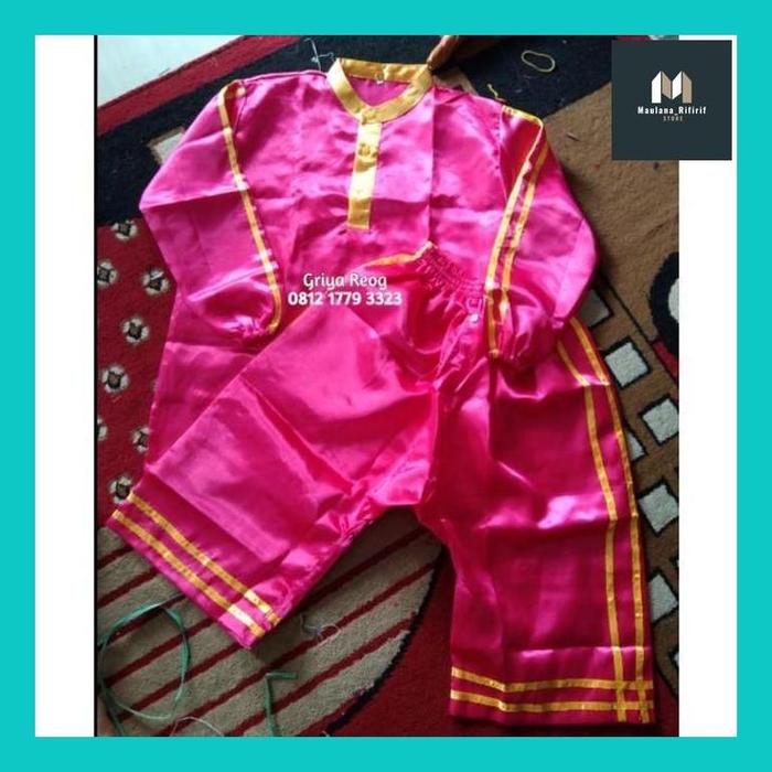 MAULA** KOSTUM BAJU STELAN JARANAN SENTEREWE KEPANG