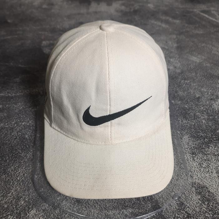 Caps Topi Nike Vintage Lawas Jadul Strap Logo Second Thrift Original