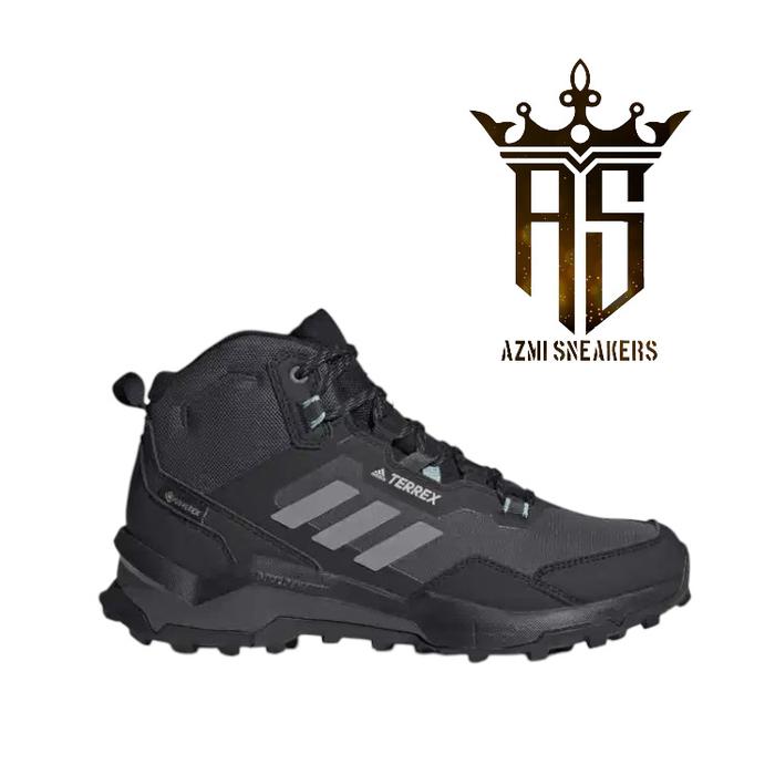 Sepatu Adidas Terrex AX4 Mid Black Grey  Store Guarantee 100%