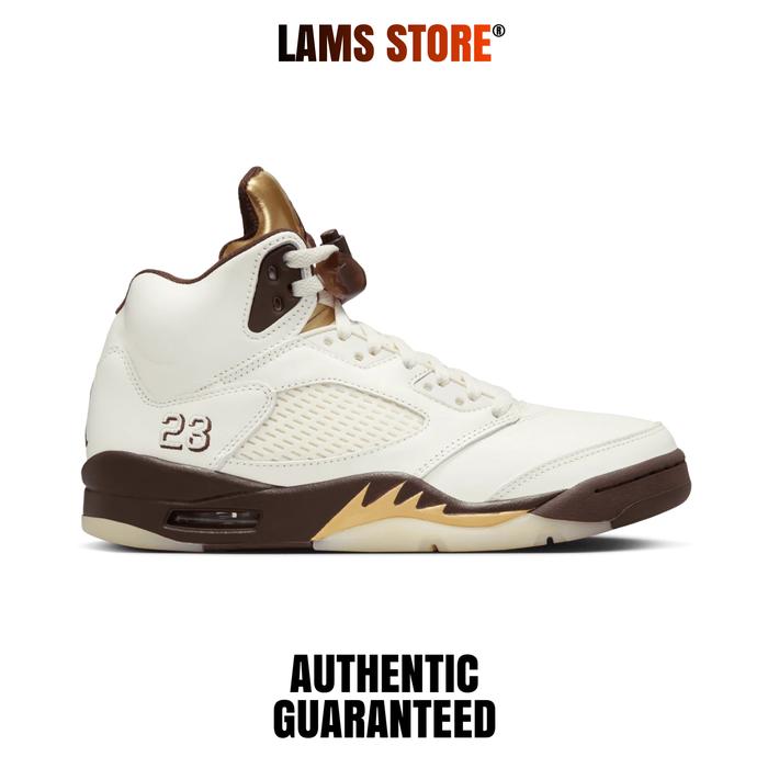 JORDAN 5 RETRO EARTH/METALLIC GOLD WMNS
