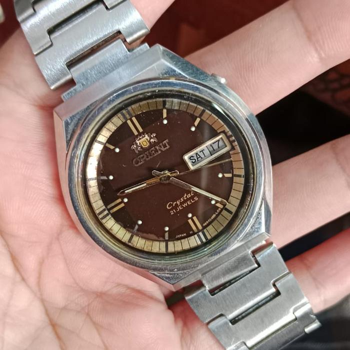 jam tangan orient automatic bekas japan.