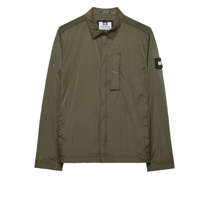 Weekend Offender Porter Nylon Overshirt Castle Green Original