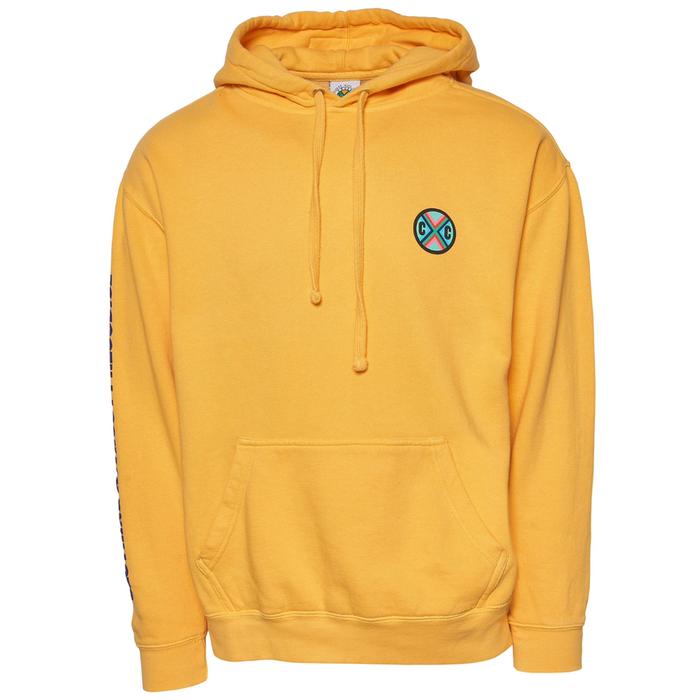 Cross Colours Hoodie Sweater | Size XL | Yellow