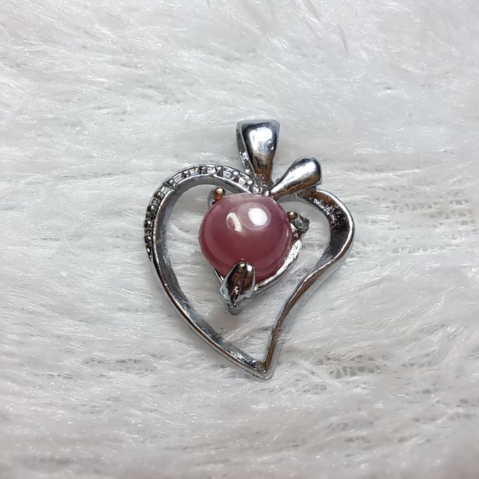 Liontin Batu Natural Ruby Star # 2
