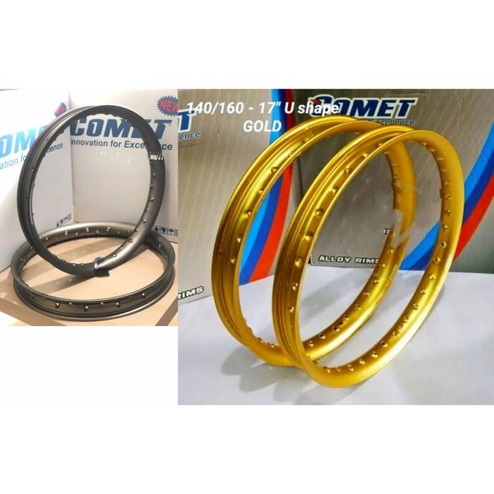 Velg COMET U Shape 1set 140 140 Ring 17 COMET ORIGINAL