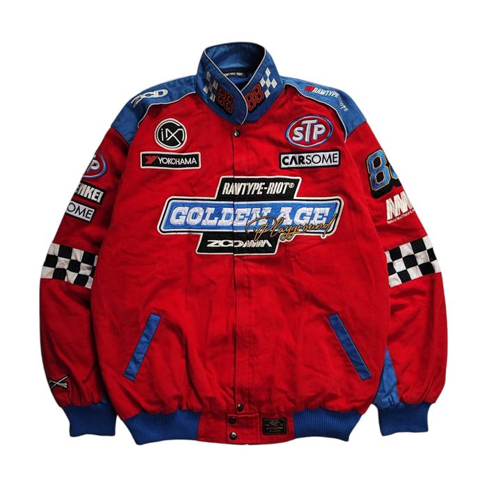 Rawtype Riot Golden Age Playground Racing Nascar Jacket