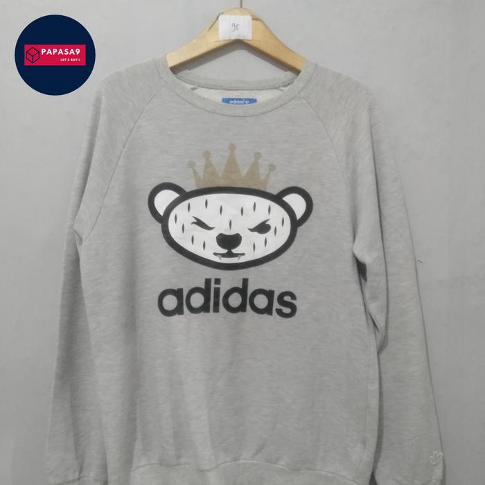 Sweatshirt Crewneck Adidas Nigo Bear Original