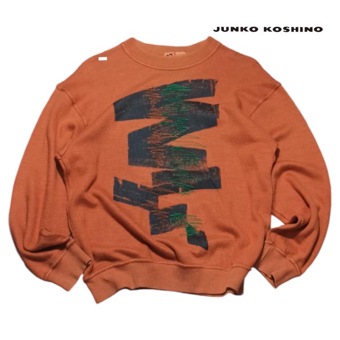 Vintage 90's Crewneck Switer Mr. Junko Koshino Bordir