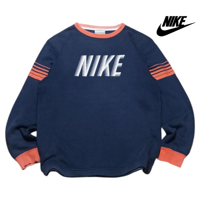 Vintage 90's Crewneck Switer Nike SpelloutvBIG LOGO