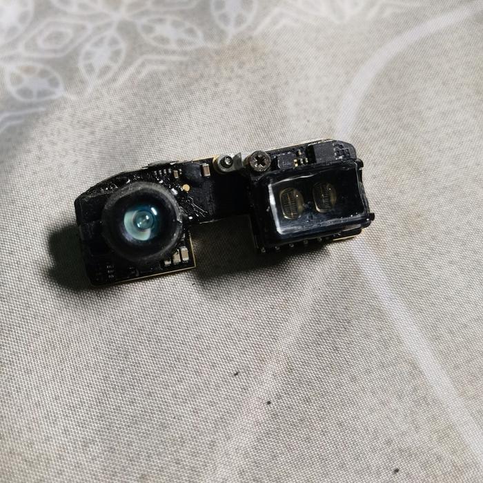copotan sensor depan + kompas dji spark