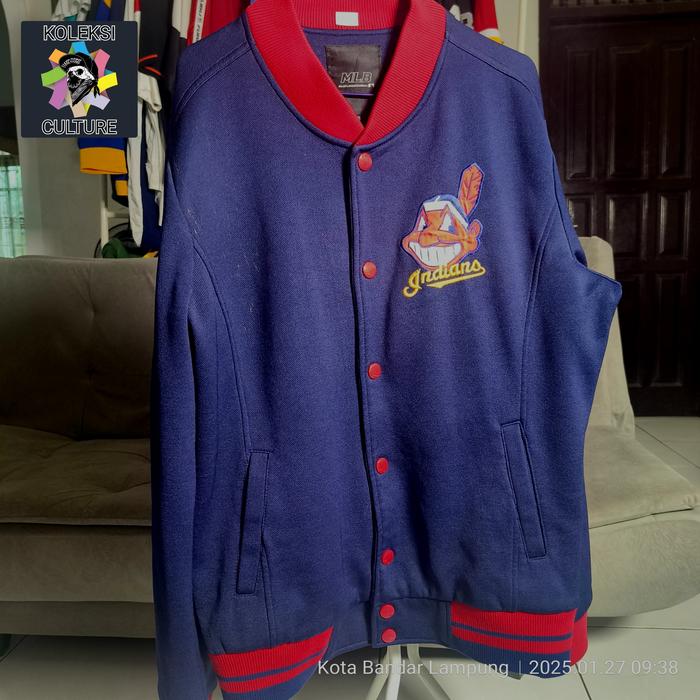 Jaket Bomber MLB Indians Size L
