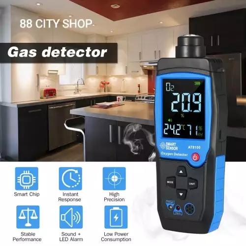 Gas Detector Oxygen O2 Oxygen Detector Oxygen Meter Sensor O2 Meter