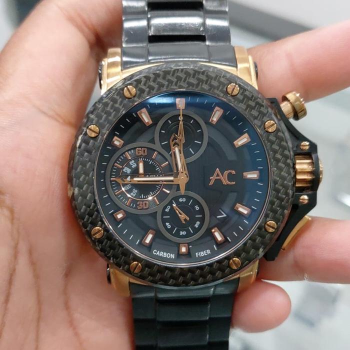 JAM TANGAN PRELOVED AC9205 CARBON / AC 9205 SECOND ORIGINAL