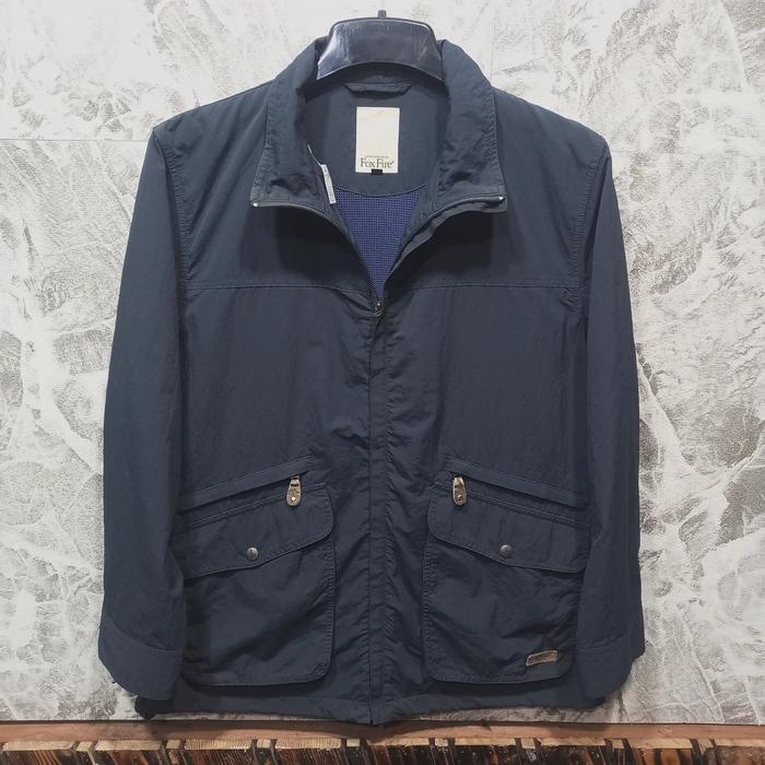 jaket pria semi parka FOX FIRE sz L 2kantong besar polos