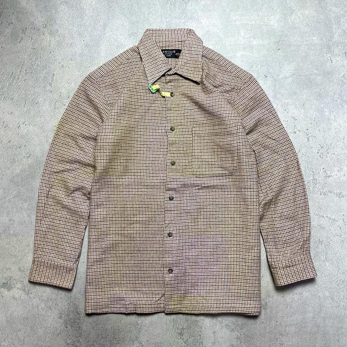 Kemeja Flanel Wool Exclub Size M Second