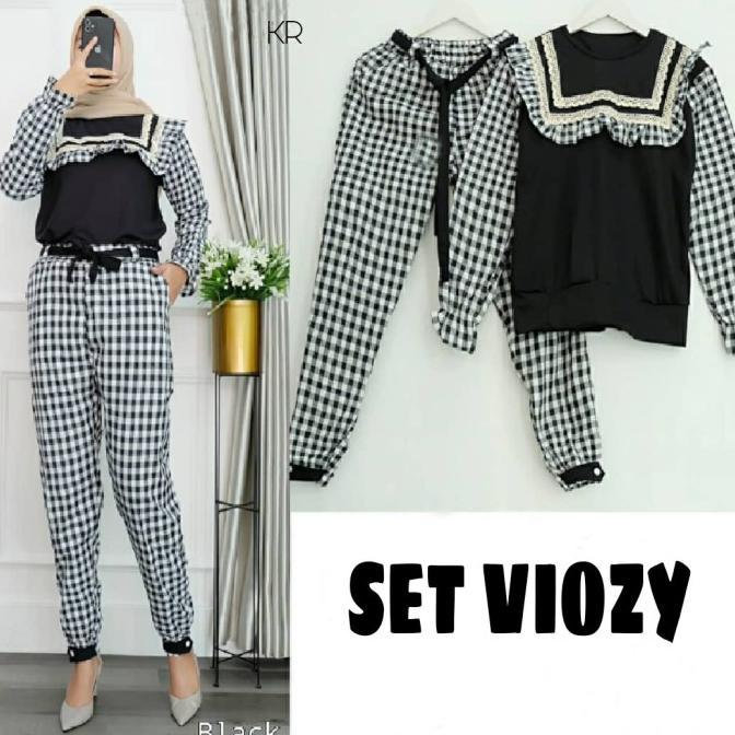 SET VIOZY AT- SETELAN - BAJU GAMIS - GAMIS - PREMIUM - ABAYA