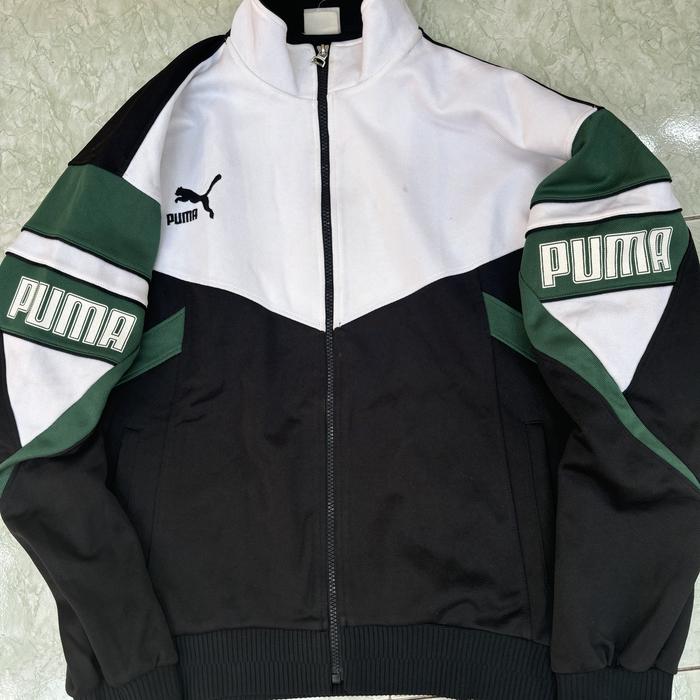 Jacket Jaket Puma Colorblock Vintage vtg