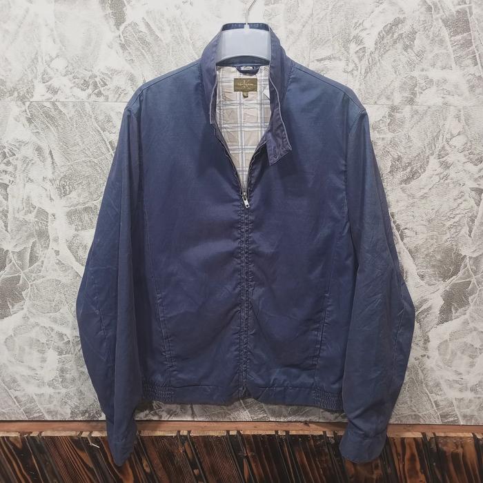 jaket CALVIN KLEIN JEANS sz L harington casual lapis kotak2 sz L polos