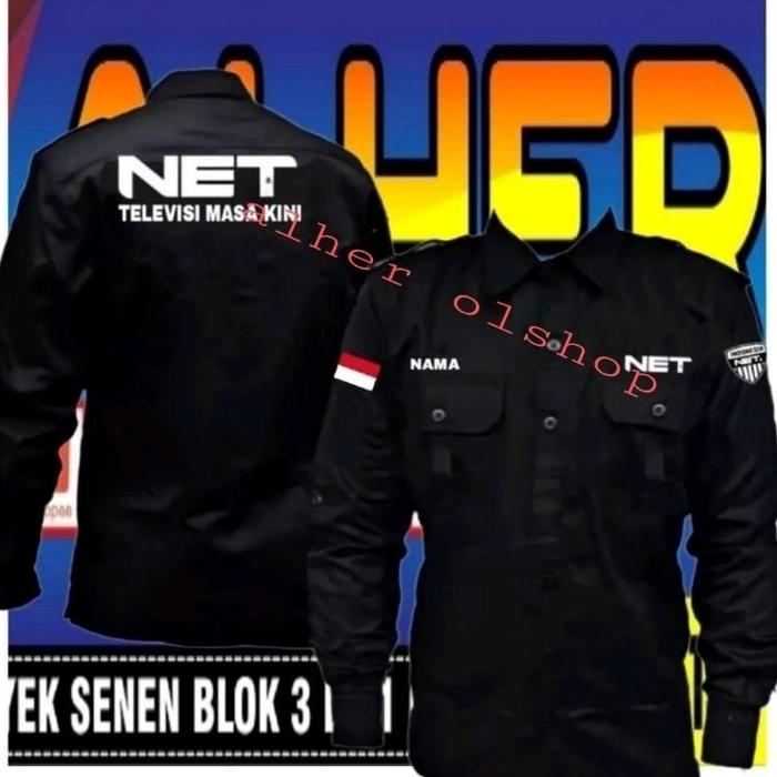 kemeja net TV baju net TV seragam net TV Pdh net TV Pdl net TV