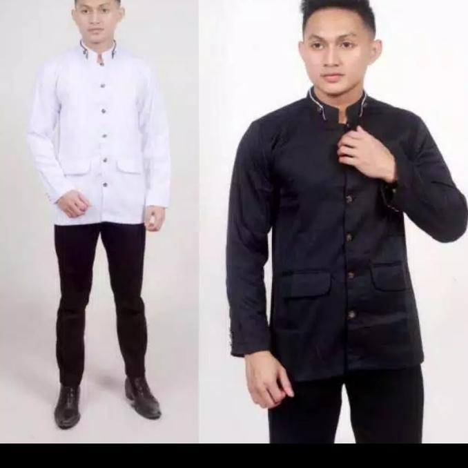 jasko polos/jasko pria/jasko pria dewasa/baju Koko pria/Koko muslim