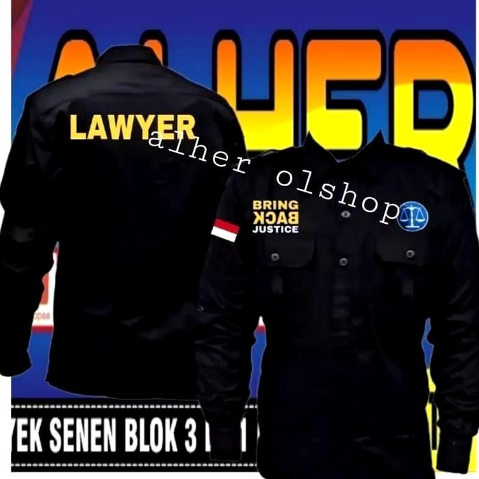 kemeja lawyer baju lawyer seragam lawyer Pdh lawyer baju kerja lawyer
