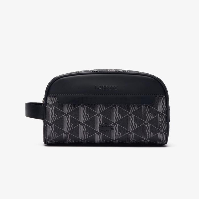 Lacoste Men's The Blend Monogram Vanity Bag / Clutch Pria