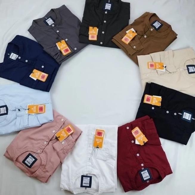 Koko Kemeja Kemko Kurta Polos Retama Sajuak