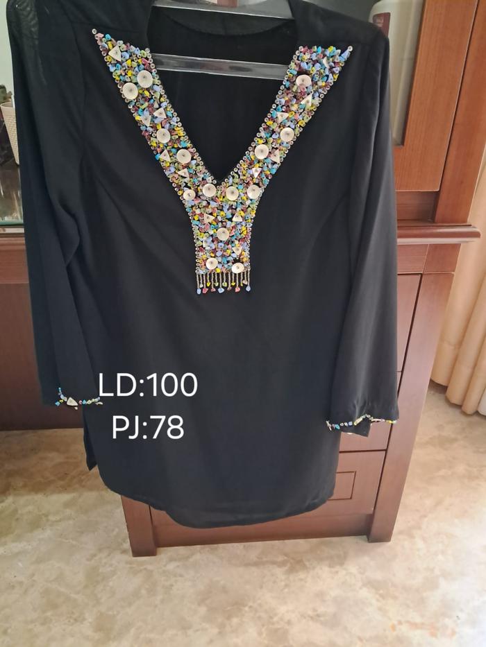 BAJU ATASAN IMPORT PRELOVED BLOUSE LD 100 PJ 78