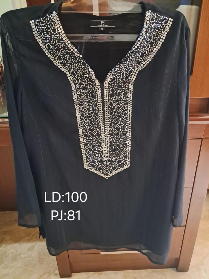 BAJU ATASAN IMPORT PRELOVED BLOUSE LD 100 PJ 81
