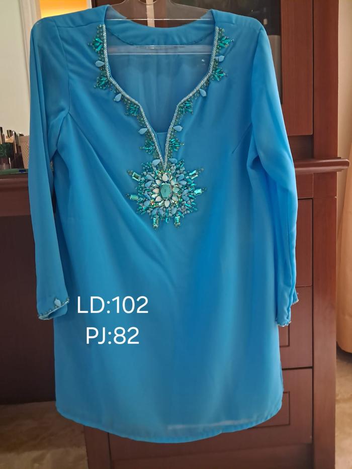 BAJU ATASAN IMPORT PRELOVED BLOUSE LD 102 PJ 82