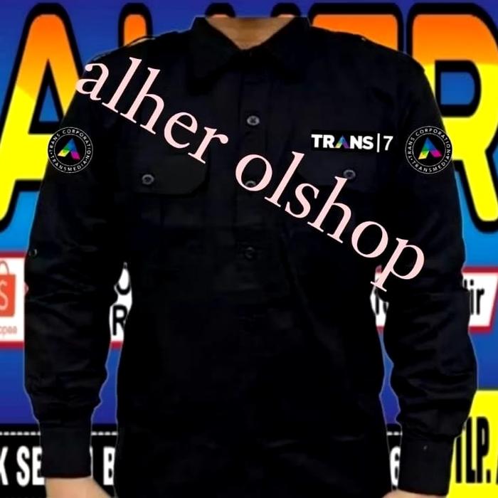 kemeja trans 7 baju trans 7 seragam trans 7 pdh trans 7 baju kerja tra