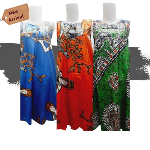 DASTER GONDIL LD 110 - DRESS WANITA KEKINIAN RAYON - BAJU TIDUR MOTIF BATIK - DASTER WANITA SEXY