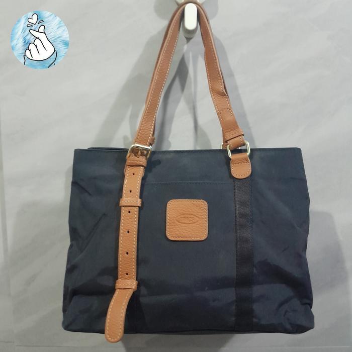 Preloved sling/shoulder bag Bricks navy