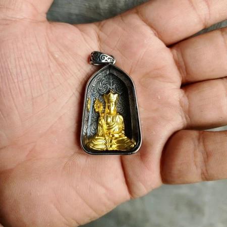 Kalung Liontin Premium Buddha Dewi Kwan Im Seribu Tangan Qian Shou Guan Yin Ksitigarbha
