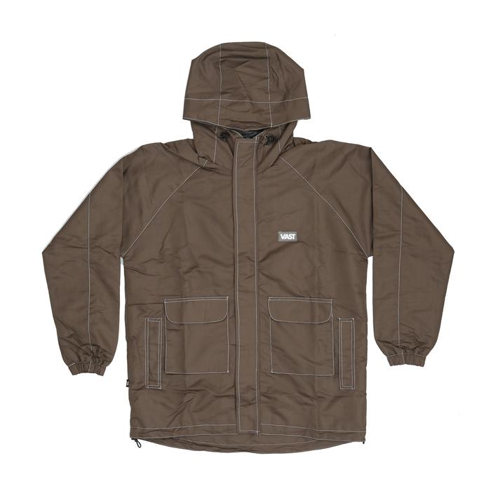 VAST ANORAK JACKET BROWN - VOD-01