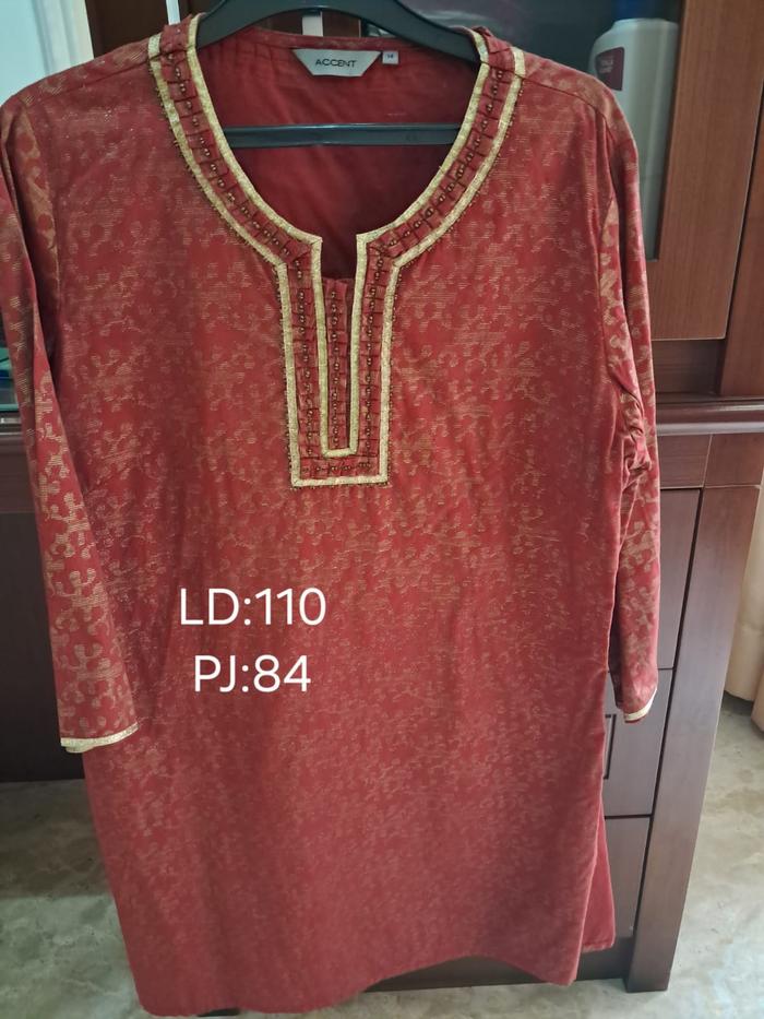 BAJU ATASAN IMPORT PRELOVED BLOUSE LD 110 PJ 84