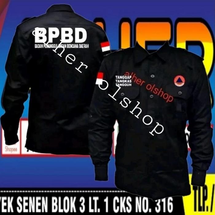 kemeja BPBD baju BPBD seragam BPBD Pdh BPBD Pdl BPBD baju kerja BPBD
