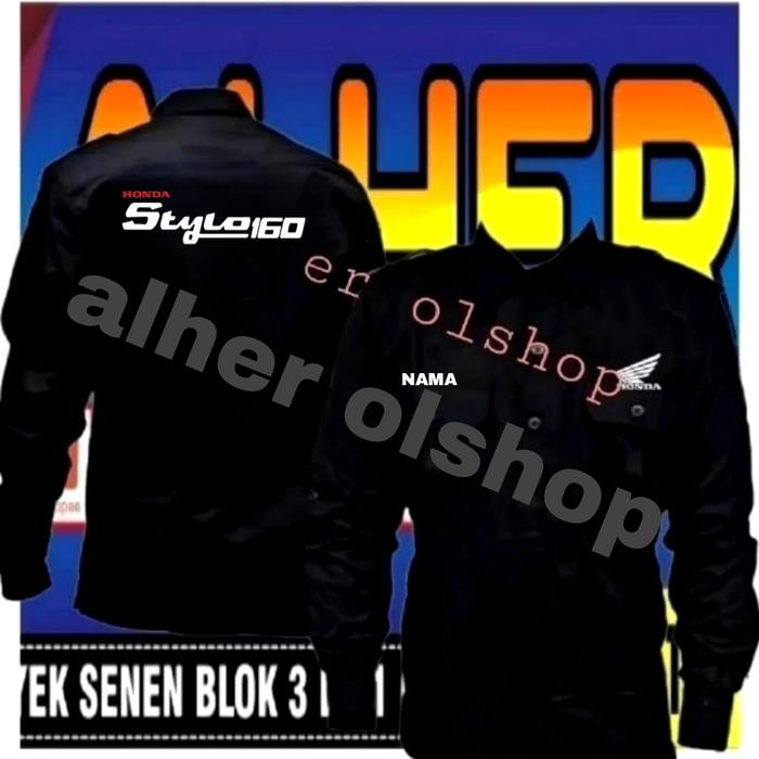 kemeja Honda Stylo baju Honda Stylo seragam Honda Stylo Pdh Honda Styl