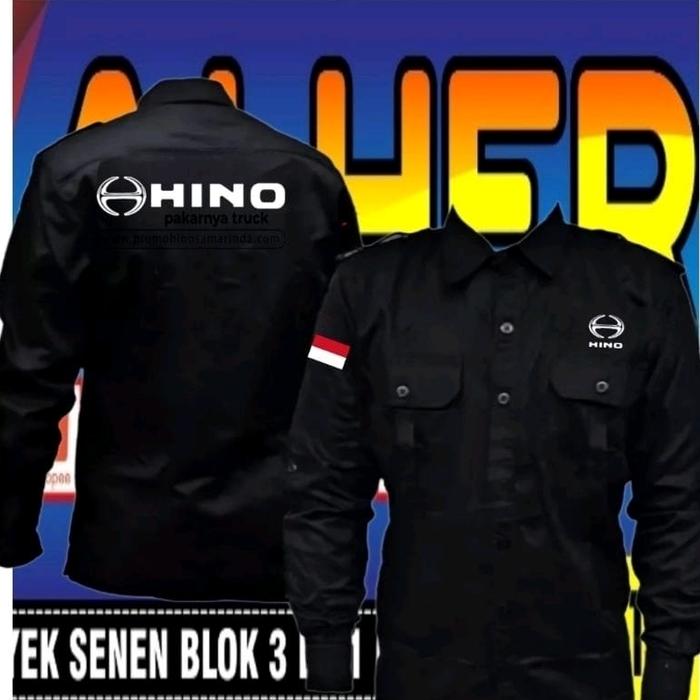 kemeja Hino baju Hino seragam Hino kemeja kerja Hino pdh kerja Hino