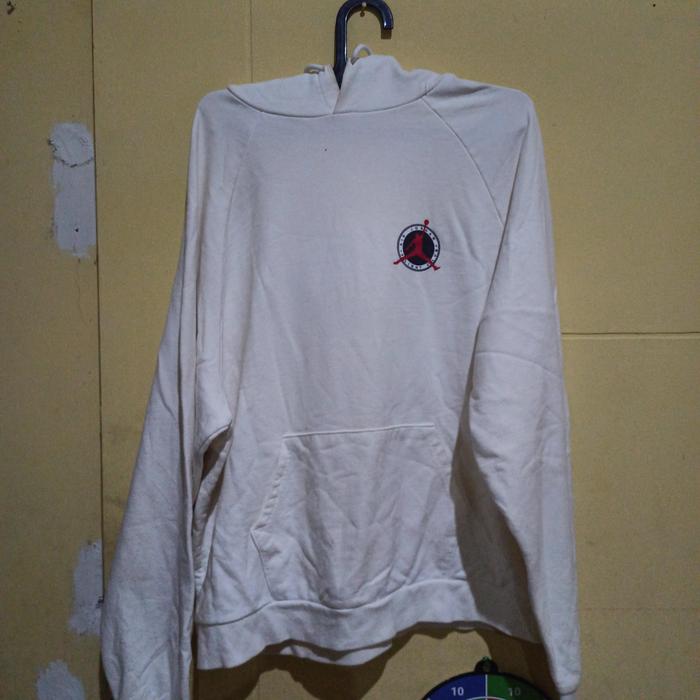 Second - Sweater Hoodie Premium Air Jordan White Ivory LD 65. P. 70
