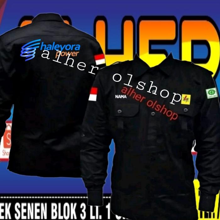 kemeja haleyora power baju haleyora power seragam haleyora power pdh