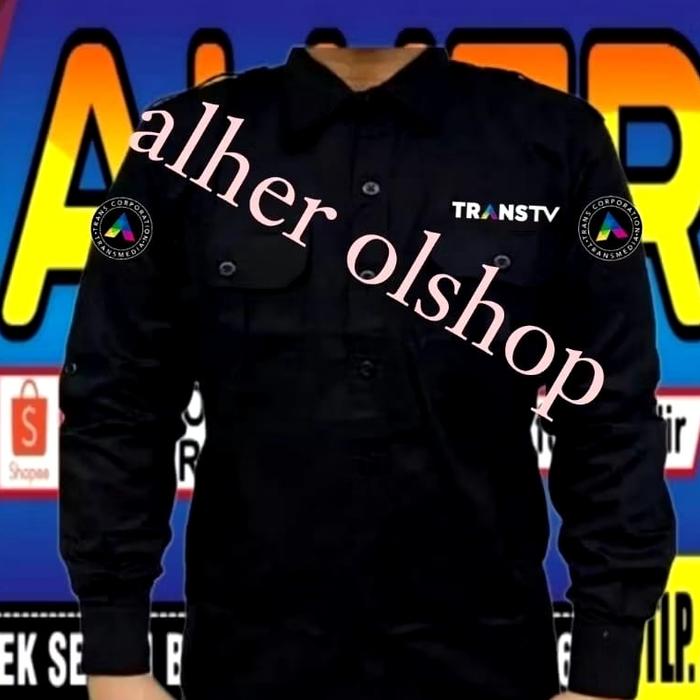 kemeja trans TV baju trans TV seragam trans TV Pdh trans TV Pdl trans